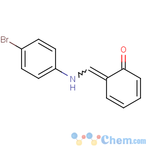 CAS No:886-34-0 (6E)-6-[(4-bromoanilino)methylidene]cyclohexa-2,4-dien-1-one
