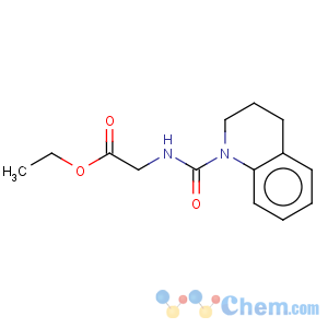 CAS No:88630-40-4 glycinen-[(3,4-dihydro-1(2h)-quinolinyl)carbonyl]-ethyl ester