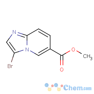 CAS No:886361-98-4 methyl 3-bromoimidazo[1,2-a]pyridine-6-carboxylate