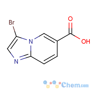 CAS No:886362-00-1 3-bromoimidazo[1,2-a]pyridine-6-carboxylic acid