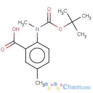 CAS No:886362-46-5 Benzoic acid,2-[[(1,1-dimethylethoxy)carbonyl]methylamino]-5-methyl-