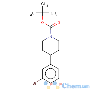 CAS No:886362-62-5 1-Piperidinecarboxylicacid, 4-(3-bromophenyl)-, 1,1-dimethylethyl ester