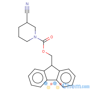 CAS No:886362-86-3 1-Piperidinecarboxylicacid, 3-cyano-, 9H-fluoren-9-ylmethyl ester