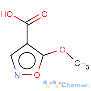 CAS No:886363-65-1 4-Isoxazolecarboxylicacid, 5-methoxy-