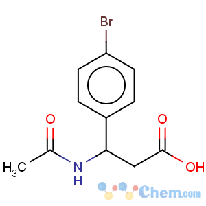 CAS No:886363-73-1 Benzenepropanoic acid, b-(acetylamino)-4-bromo-