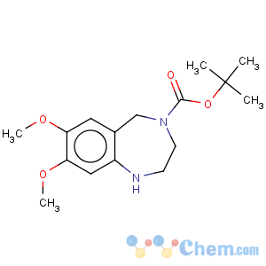 CAS No:886364-26-7 4H-1,4-Benzodiazepine-4-carboxylicacid, 1,2,3,5-tetrahydro-7,8-dimethoxy-, 1,1-dimethylethyl ester