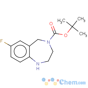 CAS No:886364-36-9 4H-1,4-Benzodiazepine-4-carboxylicacid, 7-fluoro-1,2,3,5-tetrahydro-, 1,1-dimethylethyl ester