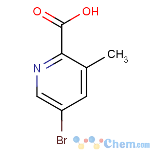 CAS No:886365-43-1 5-bromo-3-methylpyridine-2-carboxylic acid