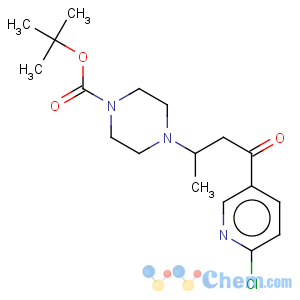 CAS No:886365-70-4 1-(6-CHLORO-PYRIDIN-3-YL)-3-(4-BOC-PIPERAZIN-1-YL)-BUTAN-1-ONE
