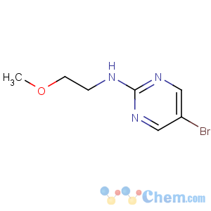 CAS No:886365-79-3 5-bromo-N-(2-methoxyethyl)pyrimidin-2-amine