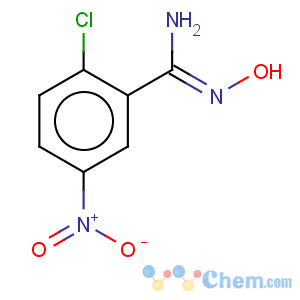 CAS No:886365-81-7 Benzenecarboximidamide,2-chloro-N-hydroxy-5-nitro-