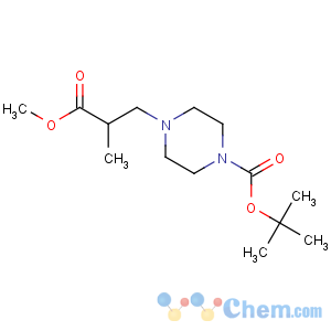 CAS No:886366-38-7 1-Piperazinepropanoicacid, 4-[(1,1-dimethylethoxy)carbonyl]-a-methyl-, methyl ester