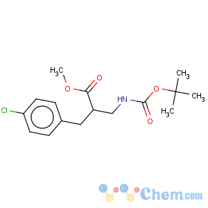 CAS No:886366-43-4 Benzenepropanoic acid,4-chloro-a-[[[(1,1-dimethylethoxy)carbonyl]amino]methyl]-,methyl ester