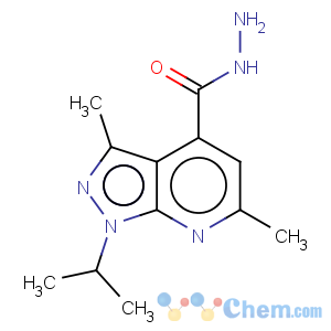 CAS No:886495-95-0 1-Isopropyl-3,6-dimethyl-1H-pyrazolo[3,4-b]pyridine-4-carboxylic acid hydrazide