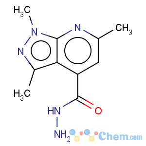CAS No:886496-12-4 1,3,6-Trimethyl-1H-pyrazolo[3,4-b]pyridine-4-carboxylic acid hydrazide