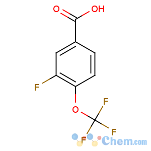 CAS No:886498-89-1 3-fluoro-4-(trifluoromethoxy)benzoic acid