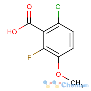CAS No:886499-58-7 6-chloro-2-fluoro-3-methoxybenzoic acid