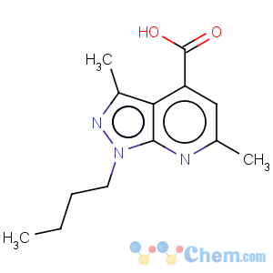 CAS No:886503-35-1 1-Butyl-3,6-dimethyl-1H-pyrazolo[3,4-b]pyridine-4-carboxylic acid