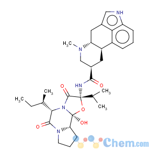 CAS No:88660-47-3 Ergotaman-3',6',18-trione,9,10-dihydro-12'-hydroxy-2'-(1-methylethyl)-5'-(1-methylpropyl)-, [5'a(R),10a]- (9CI)