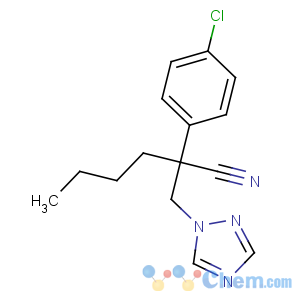 CAS No:88671-89-0 2-(4-chlorophenyl)-2-(1,2,4-triazol-1-ylmethyl)hexanenitrile