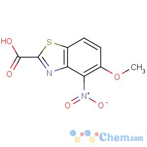 CAS No:886745-59-1 5-methoxy-4-nitro-1,3-benzothiazole-2-carboxylic acid
