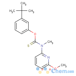 CAS No:88678-67-5 O-(3-tert-butylphenyl) N-(6-methoxypyridin-2-yl)-N-methylcarbamothioate