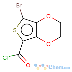 CAS No:886851-53-2 Thieno[3,4-b]-1,4-dioxin-5-carbonylchloride, 7-bromo-2,3-dihydro-