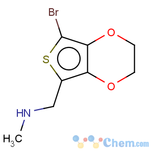 CAS No:886851-54-3 Thieno[3,4-b]-1,4-dioxin-5-methanamine,7-bromo-2,3-dihydro-N-methyl-