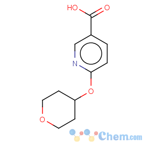 CAS No:886851-55-4 3-Pyridinecarboxylicacid, 6-[(tetrahydro-2H-pyran-4-yl)oxy]-