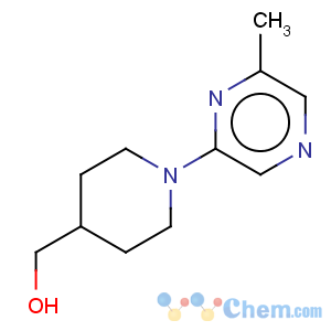 CAS No:886851-59-8 4-Piperidinemethanol,1-(6-methyl-2-pyrazinyl)-