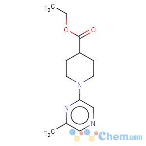 CAS No:886851-60-1 4-Piperidinecarboxylicacid, 1-(6-methyl-2-pyrazinyl)-, ethyl ester