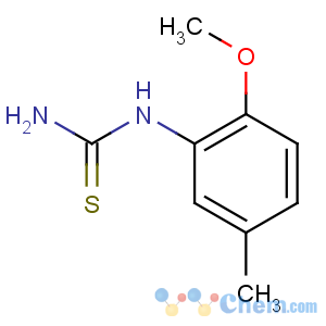 CAS No:88686-29-7 (2-methoxy-5-methylphenyl)thiourea