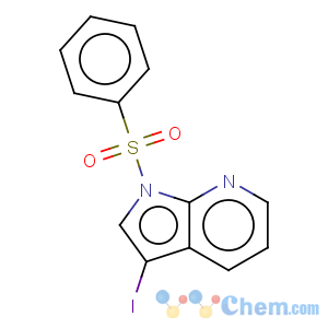 CAS No:887115-53-9 1H-Pyrrolo[2,3-b]pyridine,3-iodo-1-(phenylsulfonyl)-