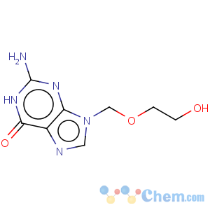 CAS No:88713-38-6 6H-Purin-6-one,2-amino-1,9-dihydro-8-[(2-hydroxyethoxy)methyl]-