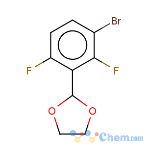 CAS No:887268-17-9 1,3-Dioxolane,2-(3-bromo-2,6-difluorophenyl)-