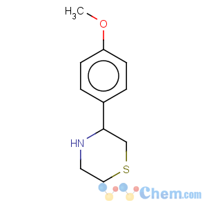 CAS No:887344-27-6 Thiomorpholine,3-(4-methoxyphenyl)-