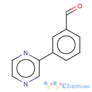 CAS No:887344-35-6 Benzaldehyde,3-(2-pyrazinyl)-