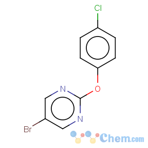 CAS No:887430-82-2 Pyrimidine,5-bromo-2-(4-chlorophenoxy)-