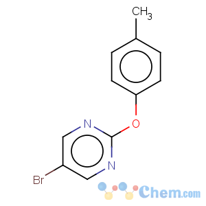 CAS No:887430-90-2 Pyrimidine,5-bromo-2-(4-methylphenoxy)-