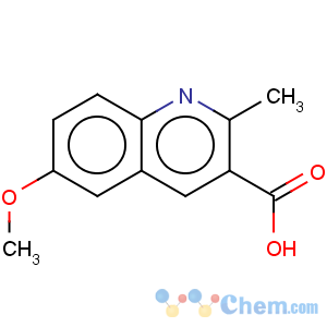 CAS No:88752-76-5 3-Quinolinecarboxylicacid, 6-methoxy-2-methyl-