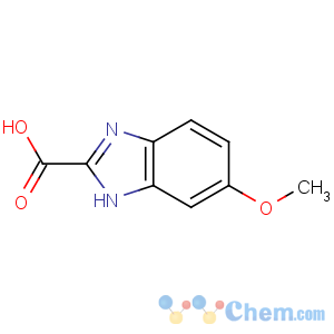 CAS No:887572-60-3 6-methoxy-1H-benzimidazole-2-carboxylic acid