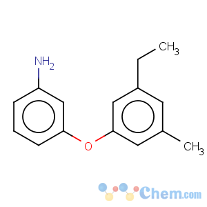 CAS No:887579-85-3 Benzenamine,3-(3-ethyl-5-methylphenoxy)-