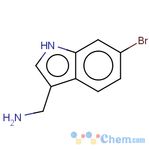CAS No:887581-34-2 1H-Indole-3-methanamine,6-bromo-