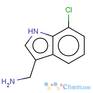 CAS No:887581-96-6 1H-Indole-3-methanamine,7-chloro-