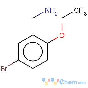 CAS No:887582-48-1 Benzenemethanamine,5-bromo-2-ethoxy-