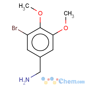 CAS No:887583-02-0 Benzenemethanamine,3-bromo-4,5-dimethoxy-