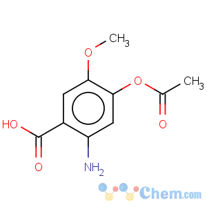 CAS No:887587-22-6 4-acetoxy-2-amino-5-methoxy-benzoic acid