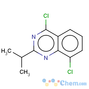 CAS No:887590-80-9 Quinazoline,4,8-dichloro-2-(1-methylethyl)-