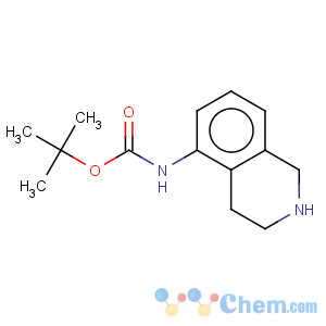 CAS No:887591-04-0 Carbamic acid,(1,2,3,4-tetrahydro-5-isoquinolinyl)-, 1,1-dimethylethyl ester (9CI)