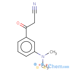 CAS No:887591-49-3 Benzenepropanenitrile,3-(dimethylamino)-b-oxo-
